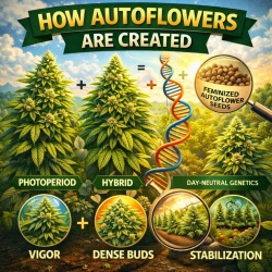 How Autoflowers Are Created: Breeding Autoflower Cannabis Seeds Explained