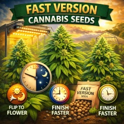 What Are Fast Version Cannabis Seeds? Fast-Flowering Photoperiod Guide