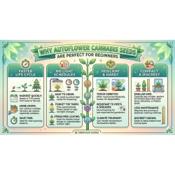 Why Autoflower Cannabis Seeds Are Perfect for Beginners